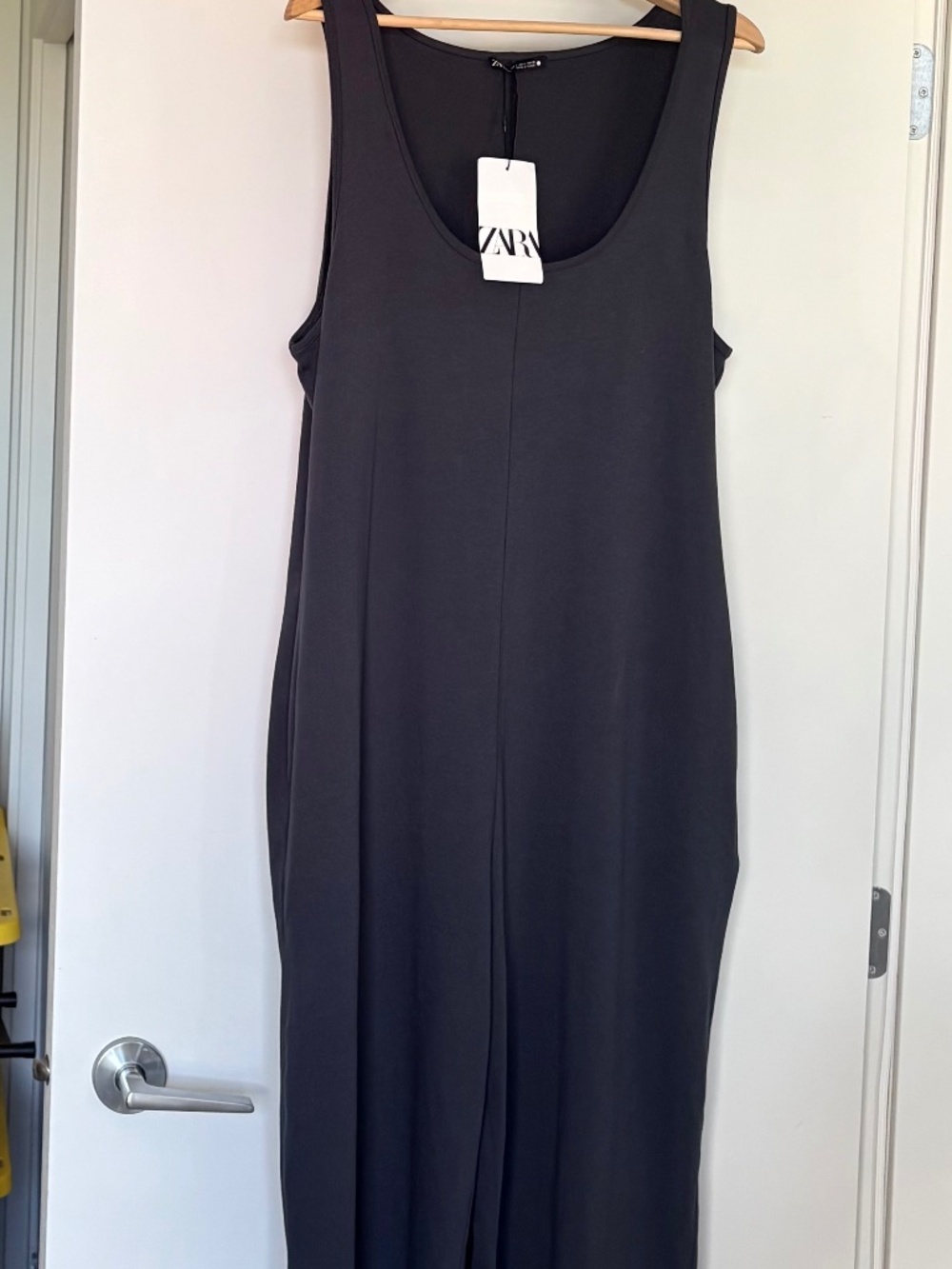 Zara 100% cotton jumpsuit L